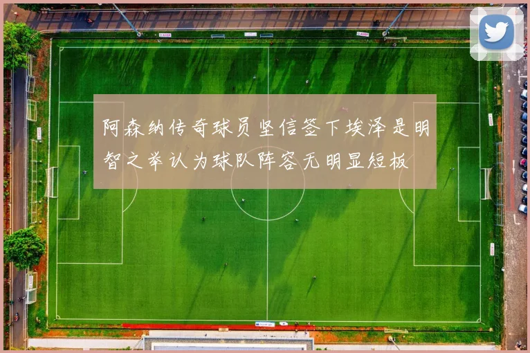 阿森纳传奇球员坚信签下埃泽是明智之举认为球队阵容无明显短板